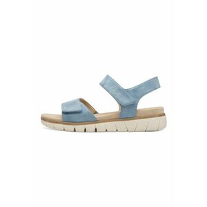 Sandale wedge din piele ecologica imagine