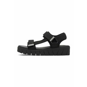 Sandale wedge cu velcro imagine