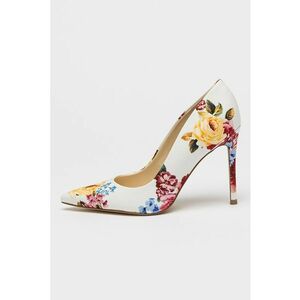Pantofi cu toc stiletto si imprimeu floral Fresh imagine