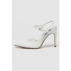 Pantofi din piele ecologica cu toc stiletto Franka imagine