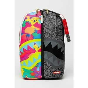 Rucsac unisex cu imprimeu contrastant imagine
