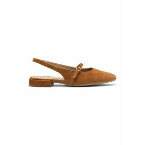 Pantofi slingback din piele intoarsa imagine