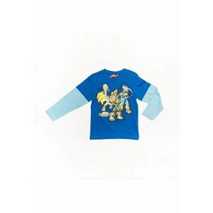 Bluza albastra baieti - 2060 - 128 cm - Albastru imagine