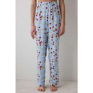 Pantaloni de pijama cu imprimeu capsuni imagine