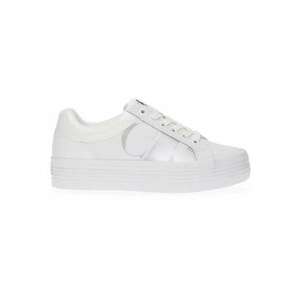Pantofi sport pentru Femei - bold vulc flatf low lth - YW0YW01414-01V - Alb imagine