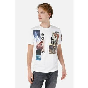 Tricou de bumbac cu imprimeu foto imagine