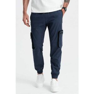 Pantaloni cargo cu mansete elastice imagine