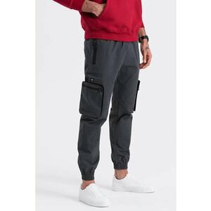 Pantaloni cargo cu mansete elastice imagine