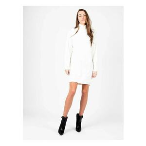 Rochie pulover cu guler inalt - imagine