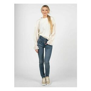 Blugi Skinny cu talie inalta - imagine
