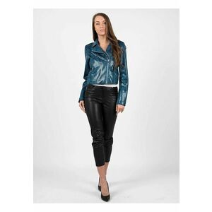 Geaca biker din piele ecologica - 42 imagine
