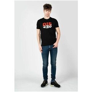 Tricou din bumbac cu imprimeu logo - imagine