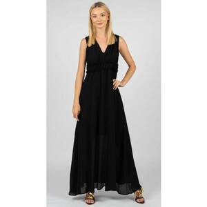 Rochie lunga cu decolteu in V - 36 imagine