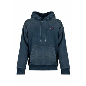 Hanorac cu aspect de denim decolorat - imagine