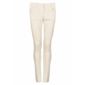 Pantaloni slim fit cu talie joasa - imagine