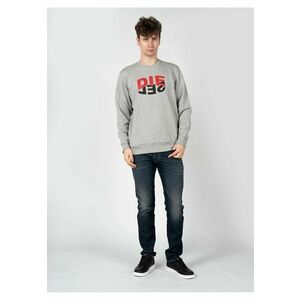 Bluza sport cu imprimeu logo - imagine
