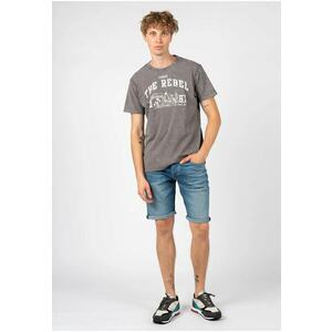 Tricou regular fit cu logo - imagine