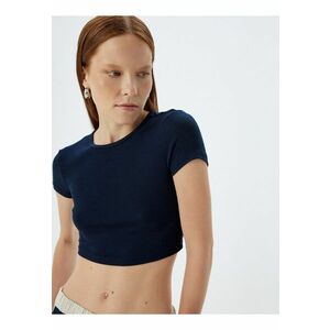Tricou crop slim fit imagine