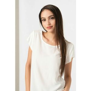 Bluza vaporoasa cu maneci scurte Nova imagine