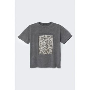 Tricou supradimensionat cu imprimeu imagine