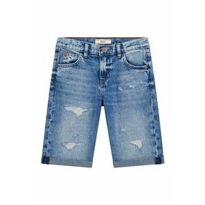 Bermude de denim cu aspect deteriorat imagine