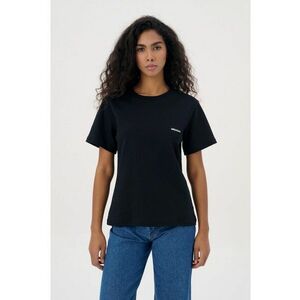Tricou din bumbac organic Horizon - Negru imagine