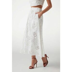 Fusta maxi cu slit frontal imagine