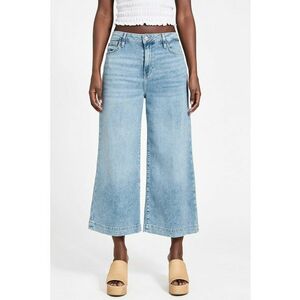 Blugi crop ampli imagine