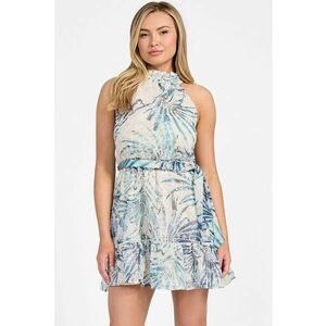 Rochie scurta cu detalii brodate imagine