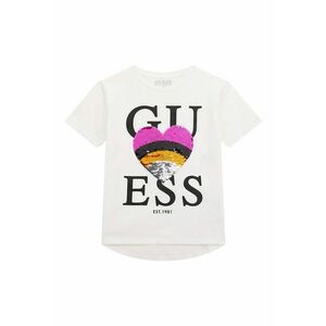 Tricou cu imprimeu logo si aplicatii cu paiete imagine