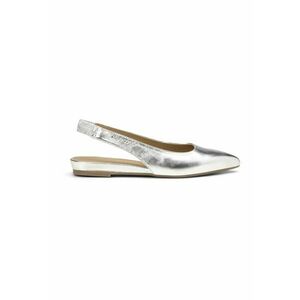 Balerini slingback din piele cu varf ascutit imagine