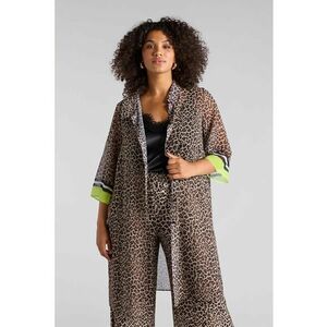 Camasa lejera cu model animal print imagine