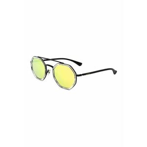 Ochelari de soare hexagonali cu lentile oglinda si model unisex imagine