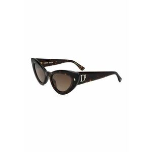 Ochelari de soare cat-eye cu aspect tortoise imagine
