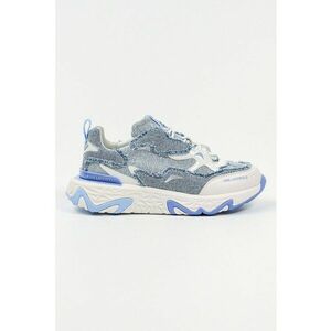 Pantofi sport cu segmente din denim imagine
