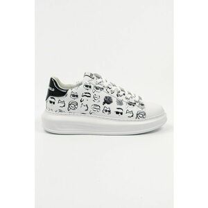 Pantofi sport din piele cu logo imagine