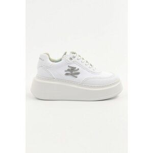 Pantofi sport wedge din material textil imagine