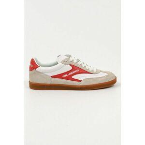 Pantofi sport din piele cu garnituri contrastante imagine