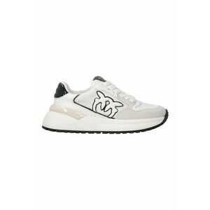 Pantofi sport de piele ecologica si piele nabuc cu insertii de plasa imagine