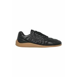 Pantofi sport de piele cu cusaturi decorative imagine