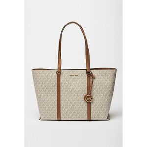Geanta shopper cu imprimeu logo Temple imagine