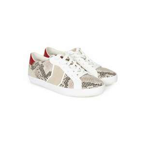 Pantofi sport din piele ecologica „Warley” cu aspect de piele de reptila - imagine