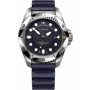 Ceas barbatesc - Dive Pro Quartz - inox/cauciuc - rezistent la apa - 30 atm - Quartz imagine