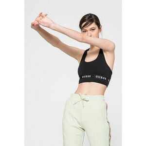 Bustiera cu spate decupat si logo - pentru fitness imagine