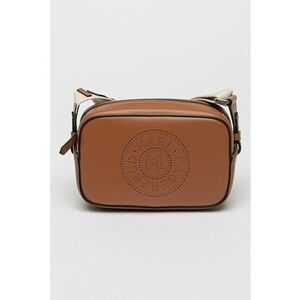 Geanta crossbody din piele cu logo perforat Circle imagine