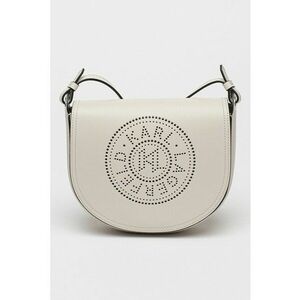 Geanta crossbody din piele cu logo perforat Circle imagine