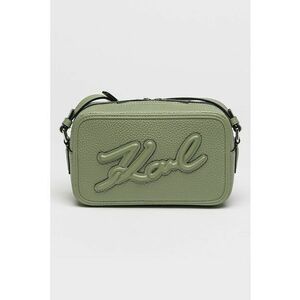 Geanta crossbody de piele ecologica cu logo in relief Skuare imagine
