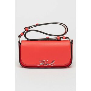 Geanta crossbody de piele cu logo Signature imagine