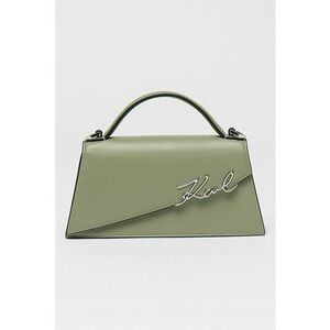 Geanta crossbody din piele Signature Slim imagine
