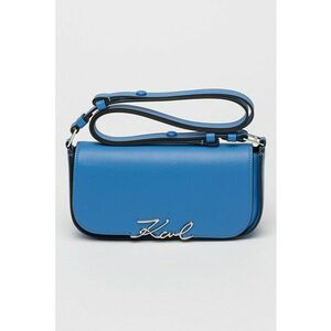 Geanta crossbody de piele cu logo Signature imagine